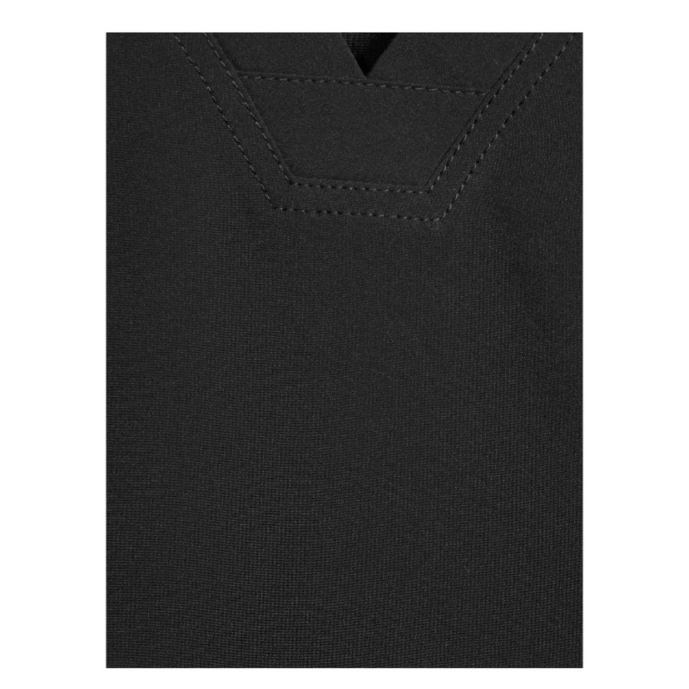 NWT Scrubstar Women's Seasonal Solid Contrast V-Neck Scrub Top - Picture 3 of 10